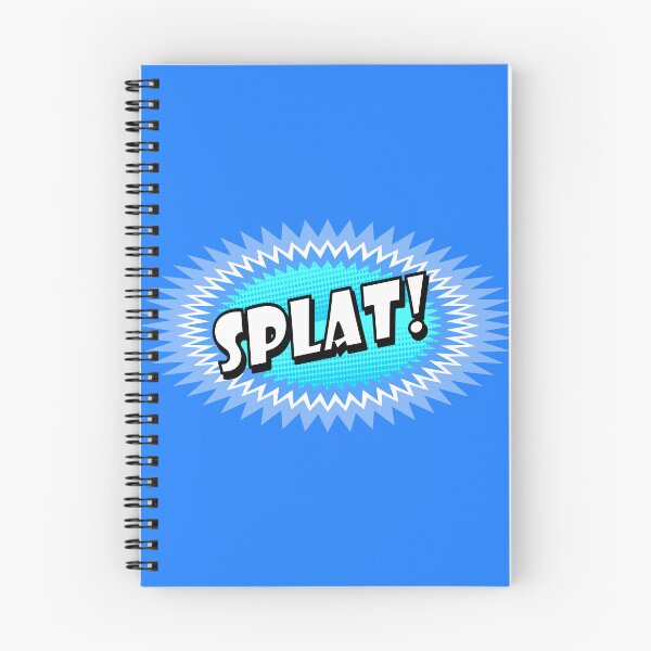 Item preview, Splat onomatopoeia used in comic culture designed and sold by DibuHumor.