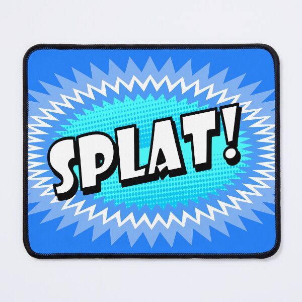 Item preview, Splat onomatopoeia used in comic culture designed and sold by DibuHumor.