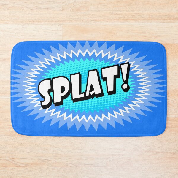 Item preview, Splat onomatopoeia used in comic culture designed and sold by DibuHumor.