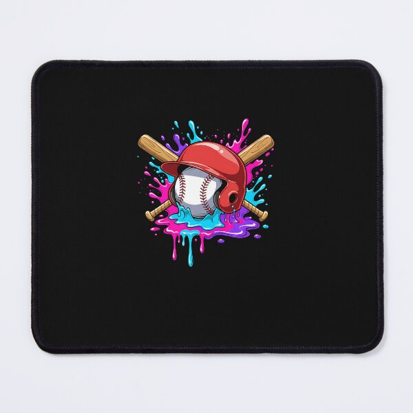 Item preview, Baseball Home Plate Drip Ice Cream Dripping Baseball Player designed and sold by facegm.