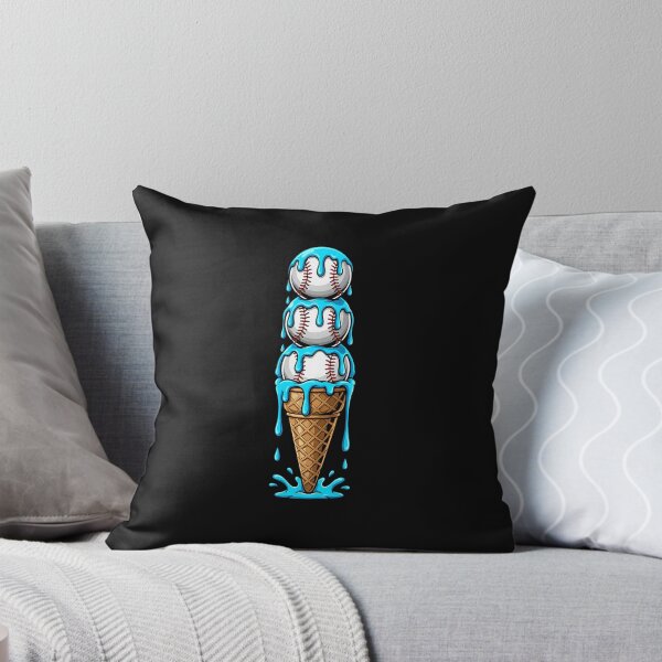 Item preview, Baseball Ice Cream Watercolor Baseball designed and sold by facegm.