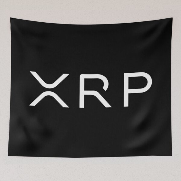 Item preview, XRP Logo White – Minimal Design for Crypto Traders designed and sold by LouLabeau.