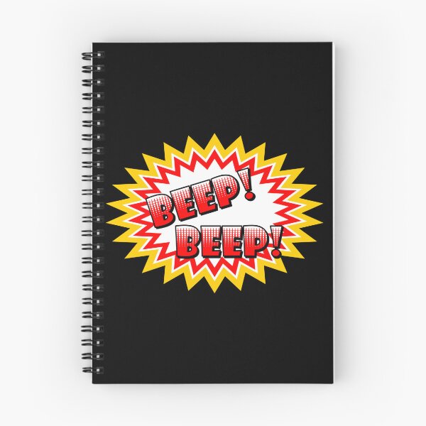 Item preview, Beep Beep onomatopoeia used in comic culture designed and sold by DibuHumor.