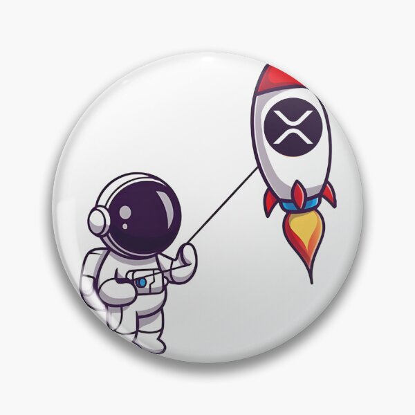 Item preview, XRP Astronaut – To The Moon designed and sold by LouLabeau.