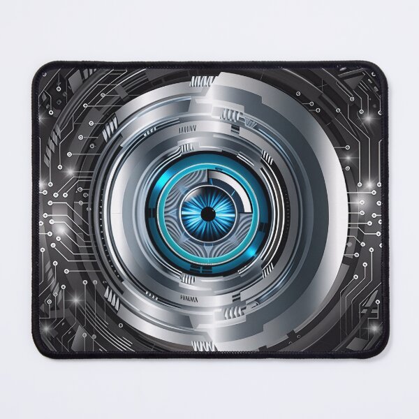 Item preview, Futuristic Cyber Eye – Tech Circuit Vision Design designed and sold by Margival.