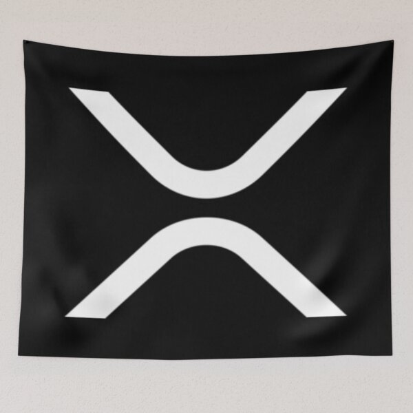 Item preview, XRP White Symbol – Modern Digital Currency designed and sold by LouLabeau.