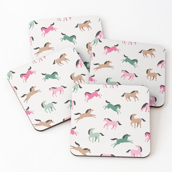 Item preview, Running Horses | Colorful Galloping Horse Seamless Pattern designed and sold by Alenka Karabanova.