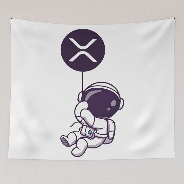 Item preview, XRP Astronaut – Holding Crypto Dreams designed and sold by LouLabeau.