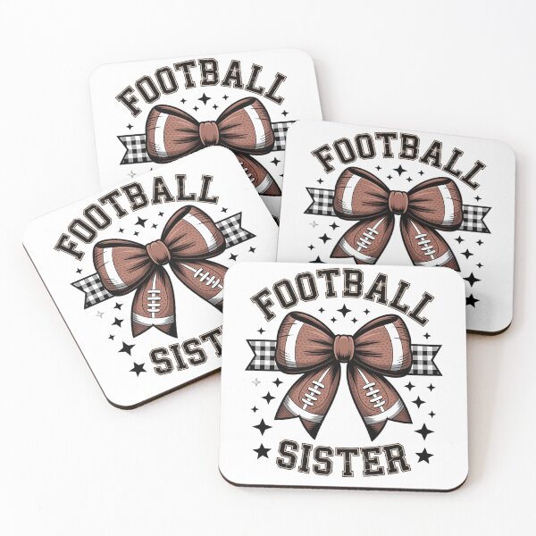Item preview, Coquette Bow American Football Sister Game Day designed and sold by TrinaEspinoza.