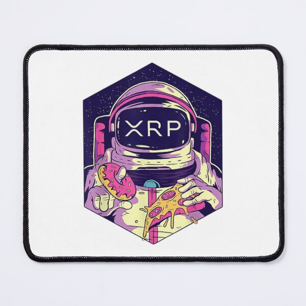 Item preview, XRP Astronaut Neon – Cosmic Crypto Vision designed and sold by LouLabeau.