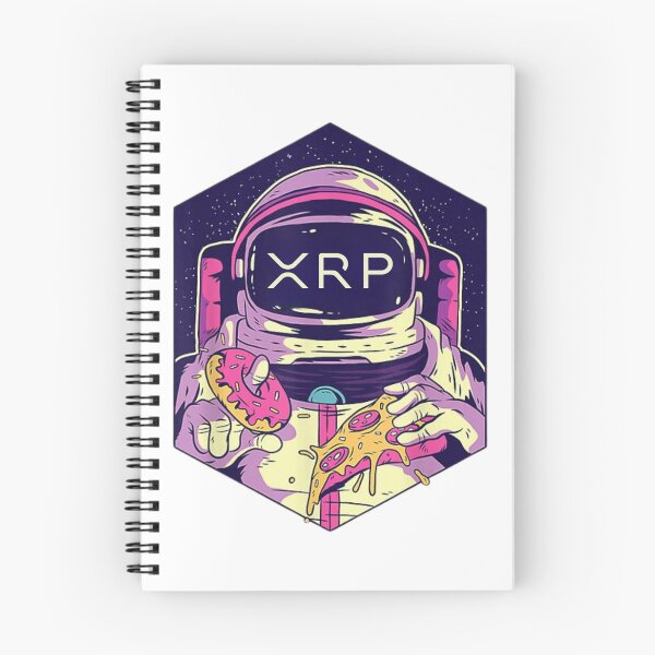 Item preview, XRP Astronaut Neon – Cosmic Crypto Vision designed and sold by LouLabeau.