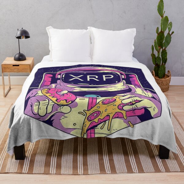 Item preview, XRP Astronaut Neon – Cosmic Crypto Vision designed and sold by LouLabeau.