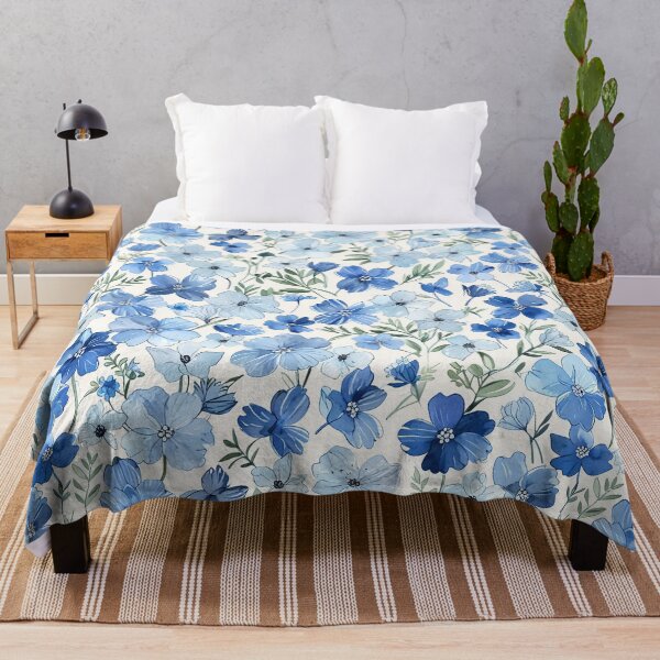 Item preview, Blue Flowers designed and sold by CoolPixels.
