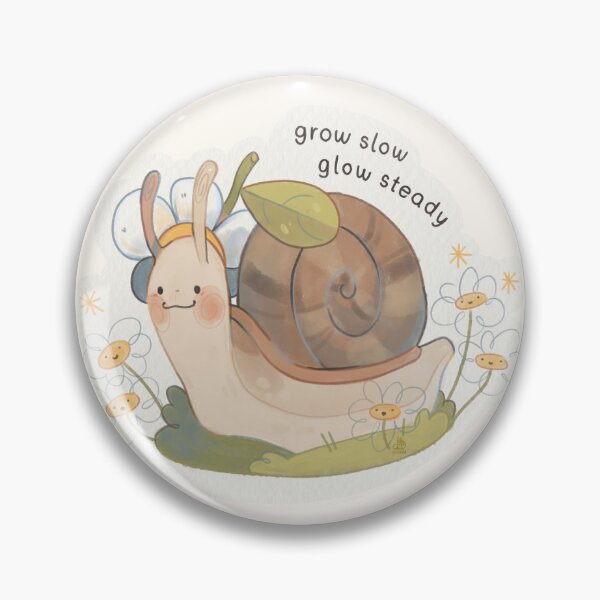Item preview, Chibi Snail with a Daisy Hat designed and sold by justduwu.