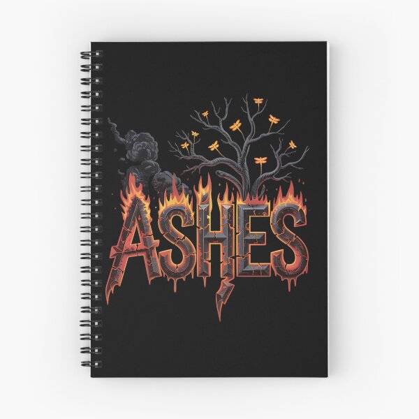 Item preview, Ashes Flame Tree – Gothic Dark Ember Burning Fire designed and sold by Taans-Creation.