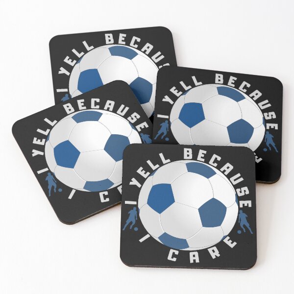 Item preview, I Yell Because I Care – Soccer Dad Proud Supporter Design designed and sold by SkymarArt.