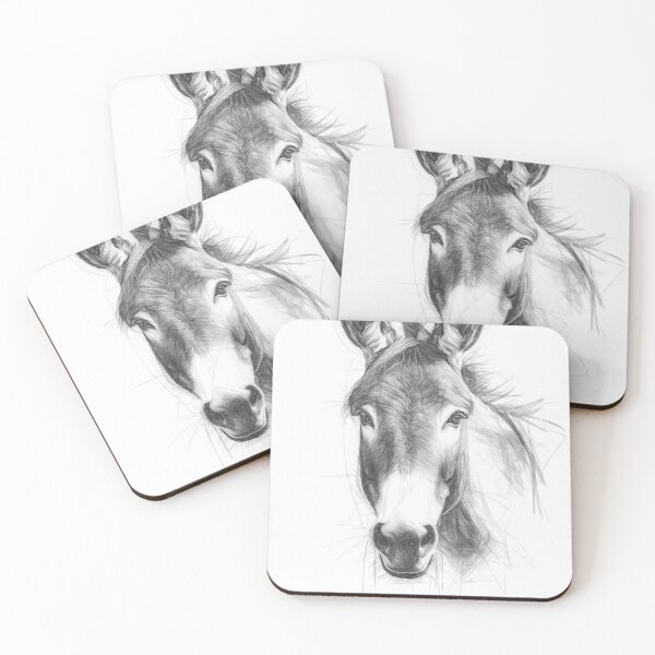 Item preview, Donkey Pencil Sketch designed and sold by Leon Woods Pencil Art.