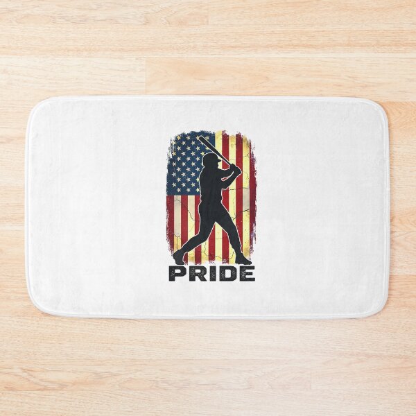 Item preview, American Flag Baseball Shirt Cool Distressed Jersey Gift Tee designed and sold by diyoor.