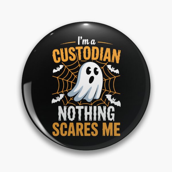 Item preview, Custodian Halloween School or Workplace designed and sold by TrinaEspinoza.