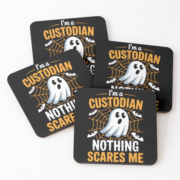 Item preview, Custodian Halloween School or Workplace designed and sold by TrinaEspinoza.