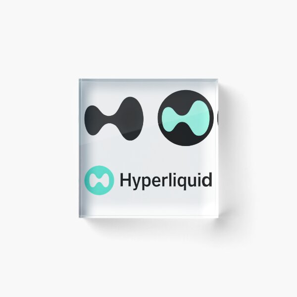 Item preview, Hyperliquid Double Symbol – Ripple Effect of Crypto designed and sold by LouLabeau.