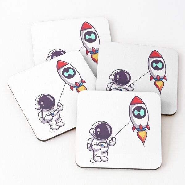 Item preview, Hyperliquid Astronaut Rocket – To The Moon designed and sold by LouLabeau.