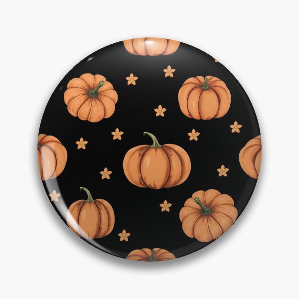 Item preview, Orange Pumpkin Illustration Pattern designed and sold by UnhingedBird.