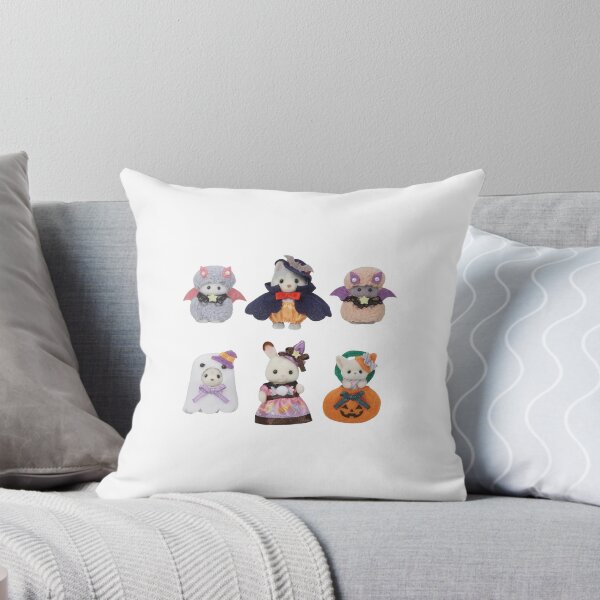Item preview, Cute Halloween Calico Critters – Spooky Kawaii Plush Collection designed and sold by DutchBunnyShop.