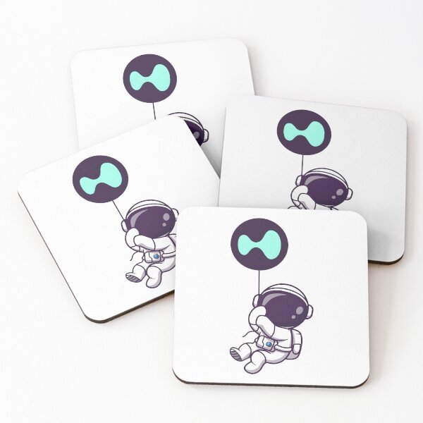 Item preview, Hyperliquid Astronaut Floating – Holding the Future designed and sold by LouLabeau.