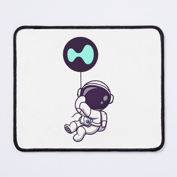 Item preview, Hyperliquid Astronaut Floating – Holding the Future designed and sold by LouLabeau.