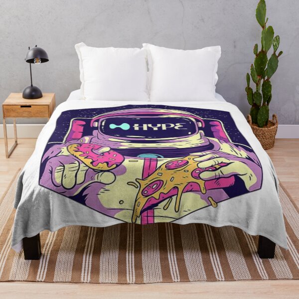 Item preview, Hyperliquid Astronaut Neon – Eat Crypto, Dream Blockchain designed and sold by LouLabeau.