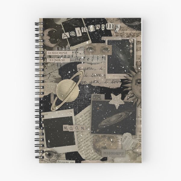 Aperçu de l'œuvre Ciel nocturne vintage | Noyau spatial éthéré | Esthétique astronomique rétro créée et vendue par TellUsTheStory.