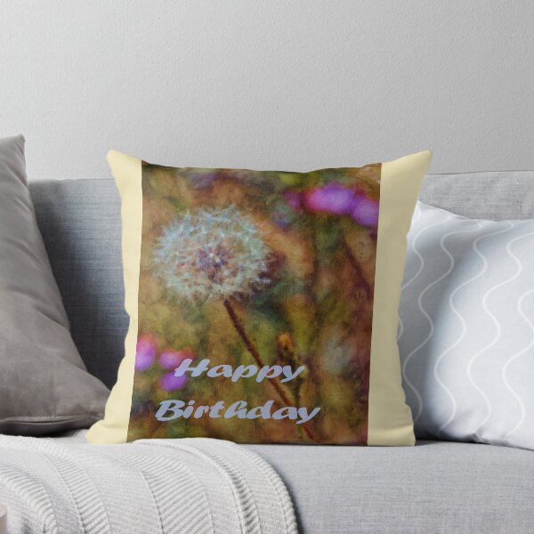 Item preview, A dandelion happy birthday designed and sold by Mrtweety.