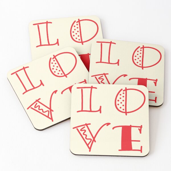 Item preview, I Love You Valentine designed and sold by CharlottePlaceArt.