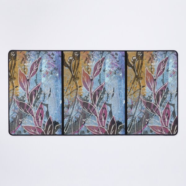 Item preview, Leaves Gelli Plate Print Plus Ink designed and sold by Heatherian.