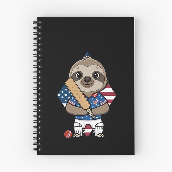 Item preview, USA Cricket Sloth Batter Patriotic designed and sold by k3rstman1.