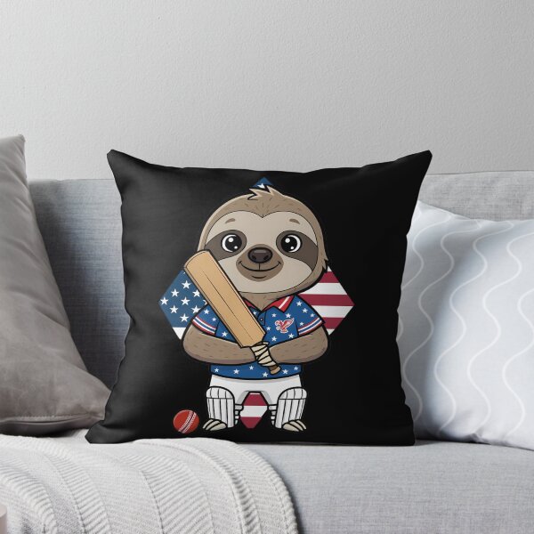 Item preview, USA Cricket Sloth Batter Patriotic designed and sold by k3rstman1.