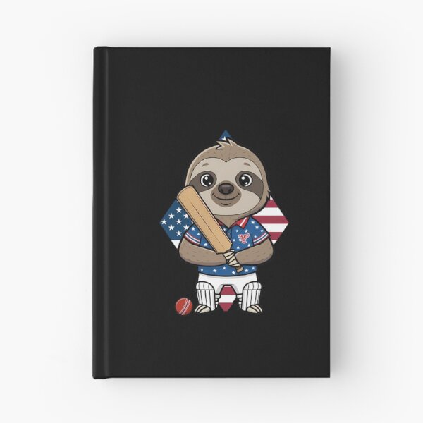 Item preview, USA Cricket Sloth Batter Patriotic designed and sold by k3rstman1.