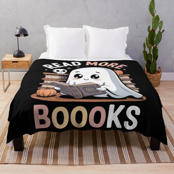 Item preview, Cute Booooks Ghost Read More Books Teacher Halloween designed and sold by TyraYoung.