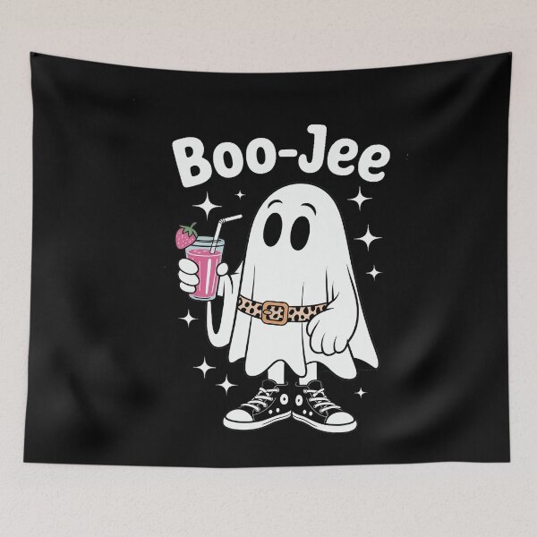 Item preview, Spooky Season Cute Ghost Halloween Costume Boujee Boo-Jee  designed and sold by TyraYoung.