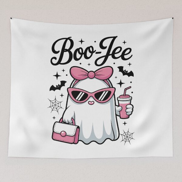 Item preview, Cute Boo Jee Ghost Halloween Bandana Ghost Coffee designed and sold by TyraYoung.