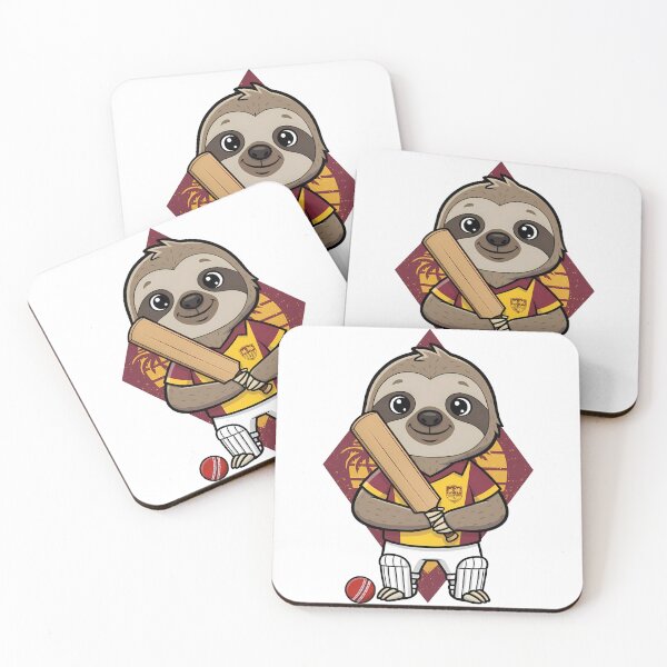 Item preview, West Indies Cricket Sloth Player designed and sold by k3rstman1.