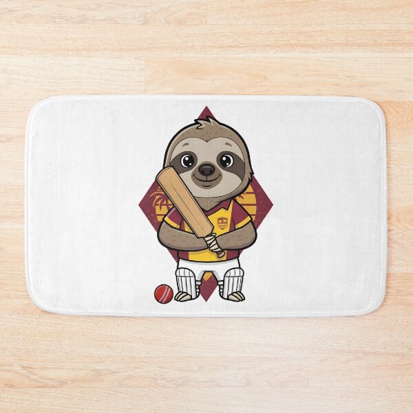 Item preview, West Indies Cricket Sloth Player designed and sold by k3rstman1.