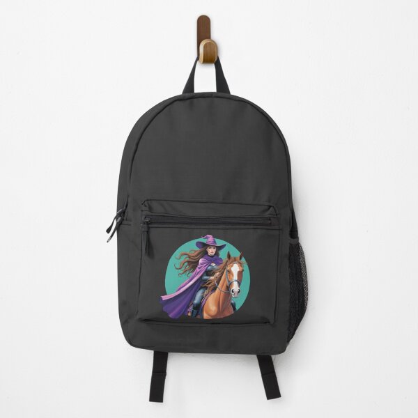 Item preview, Purple witch on a chestnut horse designed and sold by StarrydotPegasus.