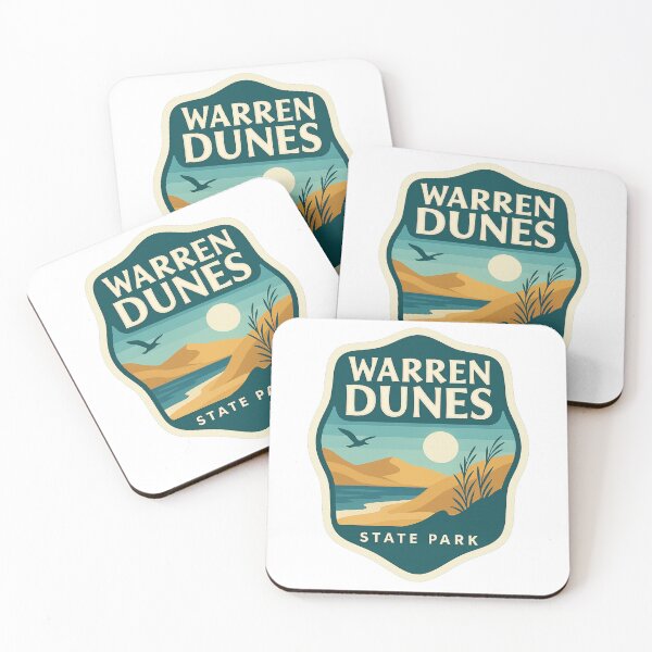 Item preview, Warren Dunes State Park – Sunset Over Lake Michigan Dunes designed and sold by Aryabek.