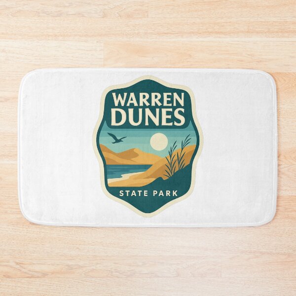 Item preview, Warren Dunes State Park – Sunset Over Lake Michigan Dunes designed and sold by Aryabek.