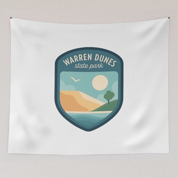 Item preview, Warren Dunes State Park – Great Lakes Vista and Coastal Hills designed and sold by Aryabek.