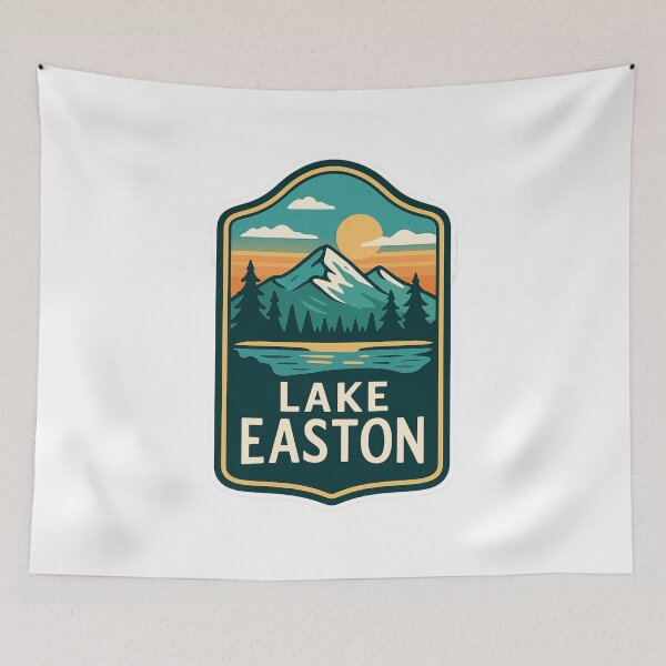 Item preview, Lake Easton – Cascade Mountains Sunset in Kittitas County designed and sold by Aryabek.