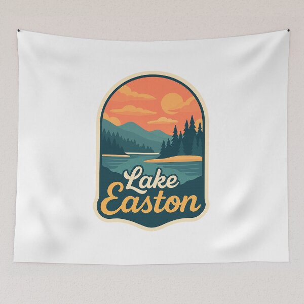 Item preview, Lake Easton – Pacific Northwest Sunset in the Cascades designed and sold by Aryabek.
