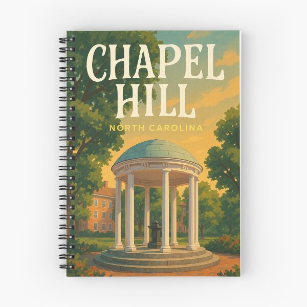 Item preview, Chapel Hill North Carolina – The Old Well on UNC Campus designed and sold by Aryabek.